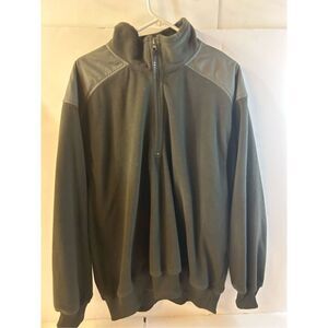 Nike Golf Therma fit 1/4 zip jacket green gray men’s large fleece rn#56323